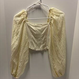 Urban Outfitters Stretchy Cropped Corset